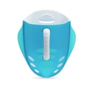 Munchkin® Scoop Drain and Store Toddler Bath Toy Organizer, Includes Adhesive Strips, Blue