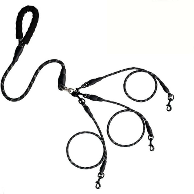 Bathroom Organizers and Storage, Heavy-Duty Dog Leash with Padded Handle and Dual Detachable Splitters for Secure Control and Versatile Use During Walks, Training, and Outdoor Adventures Akmoler