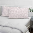 thumbnail image 4 of Pink Spring Floral Queen Size Pillow Cover, Pillowcase Protectors with Zipper, Breathable Decorative Throw Pillow Case Cover, Elegant Watercolor Summer Botanical Pillow Shams for Couch Sofa 20x30Inch, 4 of 8