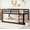 Espresso, variant on URTR Twin Over Twin Floor Bunk Bed with Ladder and Guardrails, Wood Low Profile Floor Twin Size Bunk Beds for Bedroom, No Box Spring Needed, Gray