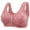 Hot Pink, variant on Floral Print Bras for Women Full Coverage Push up Bra Front Closure Wireless Bra Plus Size Sport Bra Women Multipack Bra Clearance Sale