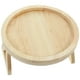 thumbnail image 3 of Bandeja para reposabrazos de sofá, mesa redonda de madera, bandeja plegable para aperitivos, bandeja para sofá, 3 of 8