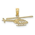 thumbnail image 4 of FB Jewels 14K Yellow Gold Helicopter Pendant, 4 of 4