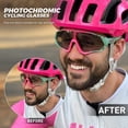 thumbnail image 2 of Gafas de Ciclismo KAPVOE Fotocromáticas K9408 para Hombre, 2 of 7