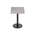 thumbnail image 6 of Flash Furniture 24'' x 30'' Gray Rectangular Laminate Table Top with Black 18" Round Table Height Base, 6 of 8
