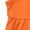 Orange, variant on LYMAYTER Kids Girls Cotton Halter Dresses Baby Sleeveless Spaghetti Strap Princess Dress Toddler Solid Color Sundresses for 1-10 Years