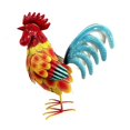 thumbnail image 4 of Figura metal, adorno jardín, resistente a la intemperie, escultura animal 3D, decoración para patio, jardín, granja y exteriores. Estilo E, 4 of 8
