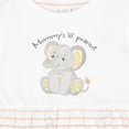thumbnail image 4 of Inktastic Mommy's Lil' Peanut Polka Dot Elephant Girls Baby Dress, 4 of 5