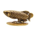 thumbnail image 2 of Mini Arowana Statue ORNAMENTO de ESCRITOR STACK STACK STACK CREATIVE de LA PEQUEÑa ESCULTURA PEQUEÑa, 2 of 9