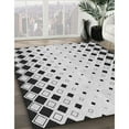 thumbnail image 3 of Ahgly Company Machine Washable Indoor Square Transitional Carbon Gray Area Rugs, 7' Square, 3 of 7