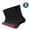 (Stripes)Red B, variant on ClodeEU Men's Cushioned Crew Athletic Socks 5 Pairs Pack, Breathable Pro Series Crew Socks, Moisture-Wicking Cushion Sock, 5-Pack
