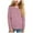 Purple, variant on Baby Boy Basic Long Sleeve T-Shirt Girls Candy Long Sleeved Bottoming Shirt With Candy Basic Boys Girls Children's Round Neck Milled T Shirt Boys Tops Black,Size 6-7 Years