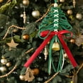 thumbnail image 6 of Christmas Tree Hanging Ornament Decoration Bell Rope Metal Crafted for Window Party Family Use, 6 of 9