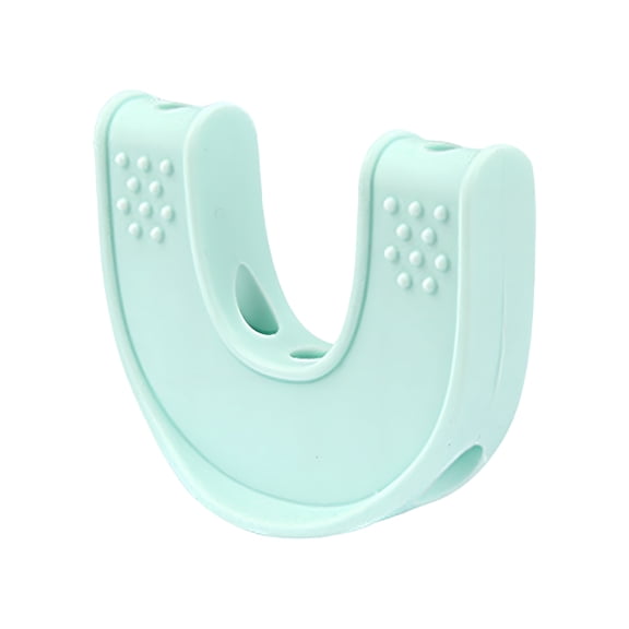 XIRQI Silicone Jaw Exerciser U-Shaped Portable Men Women Face Muscle Sculpting Jaw Bone Strengthener Jawline Shaper Trainer Toner Face Slimming Tools Jawline Exerciser