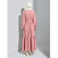 thumbnail image 5 of Dusty Rose - Modest Dress - Refka, 5 of 5