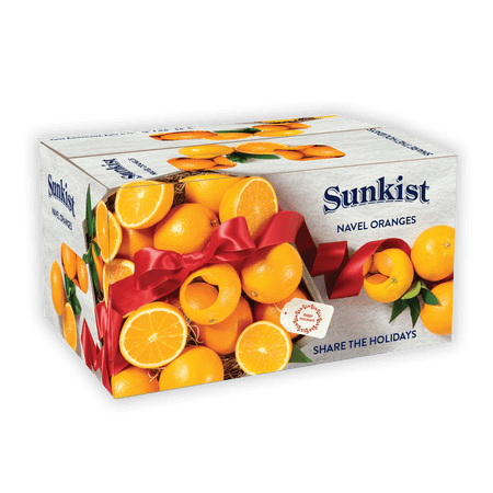 Fresh Navel Oranges, 10 lb Box