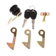 thumbnail image 1 of Cerradura maletero motocicleta con llaves, placa cerraduras, ganchos reemplazables para reparación, cerraduras caja trasera para, 1 of 8
