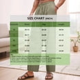 thumbnail image 3 of Domuza Mens Casual Linen Pants Elastic Waist Drawstring Summer Beach Pants Lightweight Loose Fit Yoga Trousers Navy M, 3 of 4