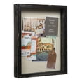 thumbnail image 2 of Gallery Solutions Wood Shadow Box, Black, 2 of 3