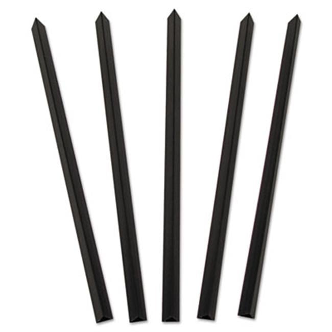 CLine 34221 Slide n Grip Binding Bars Black 11 x .5 100Box Walmart