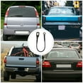 thumbnail image 4 of Luxshiny Tailgate Accessories 2Set Black Rubber Steel Cables for Pickup Trucks and Cars with Smooth Operation, 4 of 6