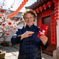 thumbnail image 4 of Rewenti Enveloppes Rouges Année Chinoise Traditionnelle Poches Rouges pour l'Argent du Festival du Printemps 2026 Année Lunaire, 4 of 7