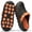 BlackOrange, variant on Garden Clogs for Men Women Sporty Foam Runner Cloud Slides with Massage Footbed Garden Clogs Shoes Breathable Indoor Outdoor Beach Shower Water Shoes