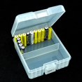 thumbnail image 4 of Caja organizadora del sostenedor del caso del almacenamiento Sunnimix plástica 100pcs transparente, 4 of 8