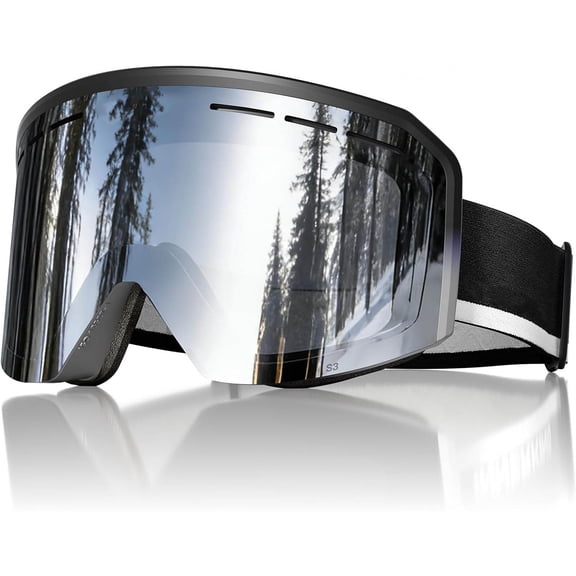 Ski/Snowboard Goggles OTG - Over Glasses Anti Fog UV400 Protection