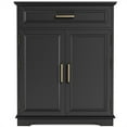 thumbnail image 3 of FAGAGA Modern Coffee Bar Cabinet with Storage, 36" Kitchen Buffet Cabinet with Storage Door, Farmhouse Wood Sideboard with Drawer for Kitchen, Dining Room, Reception Room,Black, 3 of 10