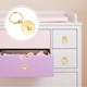 thumbnail image 2 of 4pcs Muebles de estilo europeo Manejar Muebles Manejar Handles Forma de Flores, 2 of 6