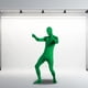 thumbnail image 5 of Disfraz unisex de mono completo para adulto | Traje de spandex elástico para hombre que desaparece para Halloween y cosplay | Carnaval, fiestas y eventos deportivos | Cremallera trasera y lavable a, 5 of 7