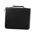 thumbnail image 1 of Estuche para tijeras, funda para herramientas de salón, de piel sintética, resistente, para peluqueros, estilistas, multifuncional, para herramientas negro, 1 of 8