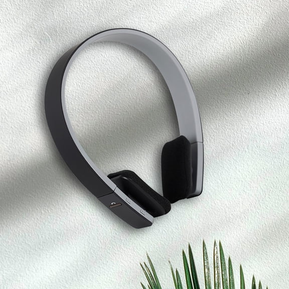 Over Ear Wireless Bluetooth Headphones with Built-in Mic, Bluetooth 4.1, Adjustable Angle Soft Earmuffs and Retractable Headband, Audio Cable Supported, Hi-Fi Stereo for Daily Use