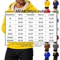 thumbnail image 3 of Mens Winter Coat Zip Up Long Sleeve Hooded Casual Outerwear Sherpa Fleece Lined Thick Oversized Soft Fall Fashion Jacket with Pockets Mint Green 4XL, 3 of 6
