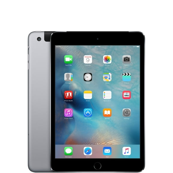 Pre-Owned Used Apple iPad Mini 4 64GB Space Gray Wi-Fi   Cellular - Used Acceptable Condition