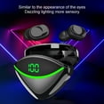 thumbnail image 5 of Earphone wireless, Hwkond Wireless Earbuds Bluetooth 5.3 In Ear Light-Weight Headphones Built-in Microphone IPX4 Immersive Premium Sound Headset With Charging Case, Black, Up To 60% Off, 5 of 9