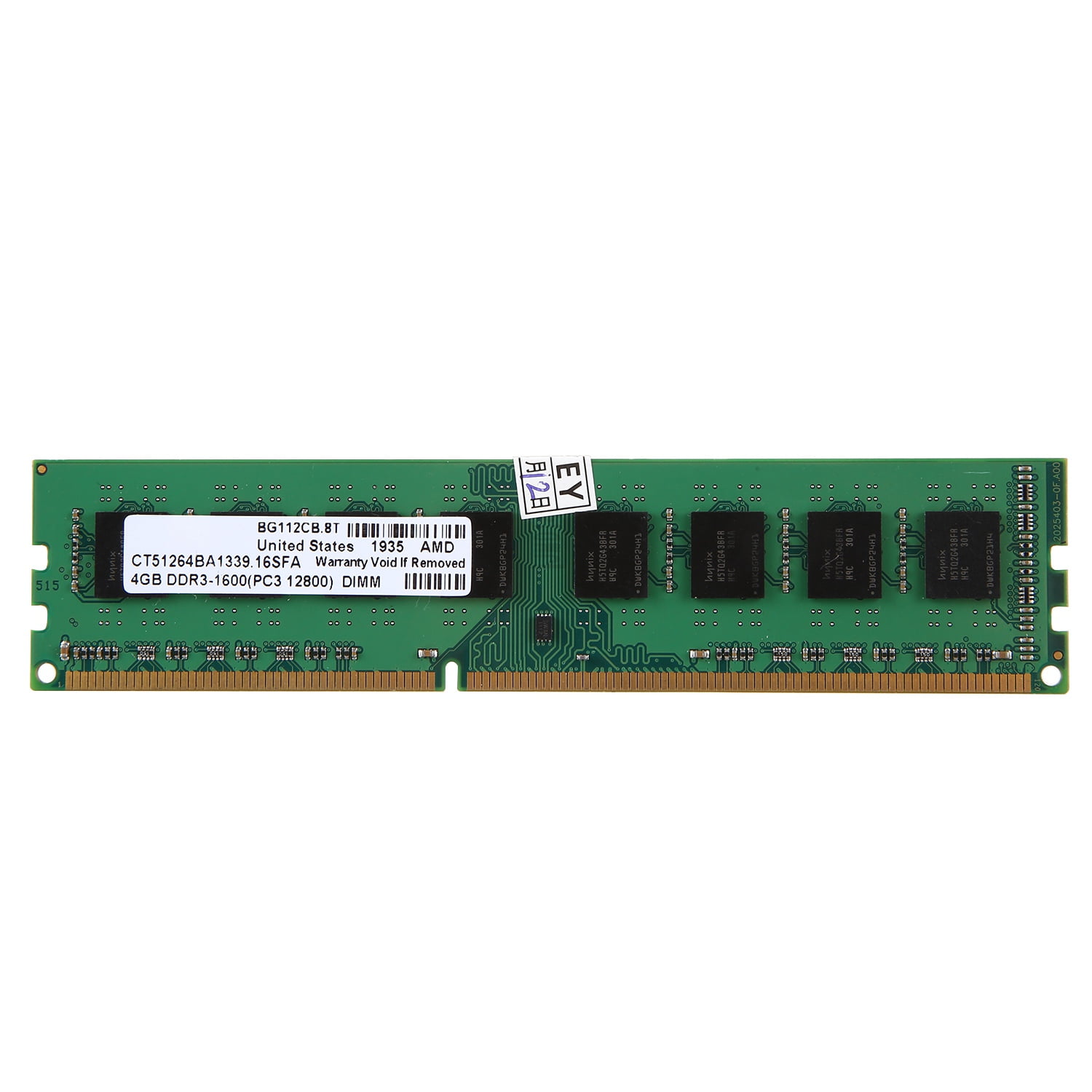 Computer Accessories for Desktop 1600MHz Vbestlife Desktop Memory Module DDR3 Special PCB Computer Memory Module Computer Memory bar 8GB PC 1.5 V Memory Module 