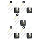 thumbnail image 3 of Movimiento de Reloj Bewildely con Manecillas de Hora y Minuto Mecanismo de Relojes de Pared Type5 NO5, 3 of 6