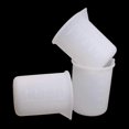 thumbnail image 5 of 3 Pieces Silicone Measuring Cups, 100ml Reusable Silicone Measuring Cups Easy to Clean Water Oil Kitchen Measuring Cups (White), 5 of 5