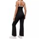 thumbnail image 4 of ShomPort Maternity Jumpsuit Sleeveless Straps Bodysuit for Pregnant Women Bodycon Tank Top Leggings Fall Maternity Clothes, 4 of 7