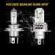 thumbnail image 4 of Novsight Moto Faro H4 Led 5000lm 6000k 25w Hi-lo Luces Afortunado Sencillez, 4 of 5
