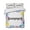 Blue, variant on Quilts Twin Size Bedding Set, Summer Coastal Lightweight Quilted Comforter, Ocean Starfish Shell Lemon Flowers Ombre Blue Soft Bedspread Coverlet with Pillow Covers for All Season, 68" x 86"