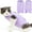 Purple, variant on Cat Recovery Suit for Abdominal Wounds or Skin Diseases,Kitten Onesie for Cats After Surgery Wear Surgical Spay Suit for Female Cats Kitten Cone of Shame Alternative