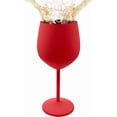 thumbnail image 3 of K&K Home Unbreakable Stainless Steel Red Wine Glasses - Set of 2, 3 of 8