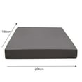 thumbnail image 2 of 70.8x78.7inch Sheet With Flange Corners Sheet Winter Coloured Measuring Squares 180x200 Cm Colour Bed Sheets Soft Microfiber & Deep Pocket & Patterned Bedding Sheets 1 Piece Sofa Cover Couch Arm, 2 of 3