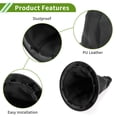 thumbnail image 7 of Unique Bargains Gear Shift Stick Gaiter for Renault Megane MK II 2002-2016 Car Black Gear Stick Knob Cover Boot Shift Cover Faux Leather 1 Pc, 7 of 7