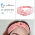 thumbnail image 4 of Minnieouse Diadema torcida para mujer, nudo envolvente, turbante, cabello anudado retorcido, elástico Accesorio para el cabello No.6, 4 of 6