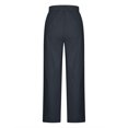 thumbnail image 5 of XIAfhje Linen Trousers Womens Summer Wide Leg Trousers Sale Cotton Linen Drawstring Elastic Waist Pockets Lightweight Loose Long Casual Lounge Trousers Pants Beach Holiday, 5 of 6