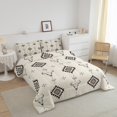 thumbnail image 3 of Erosebridal Bull Skull Comforter Sets Queen Size For Teens,Bohemian Aztec Bedding Queen Comforter Set,Hippie Room Decorative,Reversible,Ultra Soft,3-Piece, 3 of 8